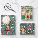 Search for father christmas wrap wrapping paper Festive