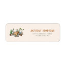 Search for camper return address labels Rustic