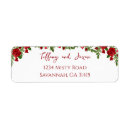 Search for red black and white return address labels Cute