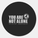Search for you are not alone stickers Awareness