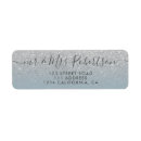 Search for blue silver wedding stickers Typography