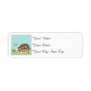 Search for tortoise return address labels Blue