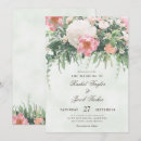 Search for watercolor floral wedding invitations Garden