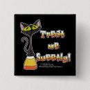 Search for treats badges Black cat