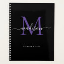 Search for girly planners Monogrammed
