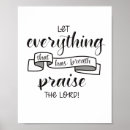 Search for praise the lord posters Bible verse