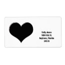 Search for address business labels Black and white
