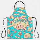 Search for flip flops aprons Blue