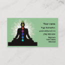 Search for chakra business cards Meditation