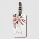 Search for boho luggage tags Blush pink