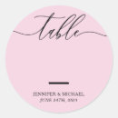 Search for table wedding stickers Simple