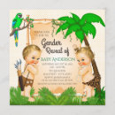 Search for jungle gender reveal invitations Safari