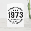 Search for 1973 birthday cards Retro