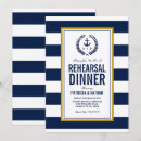 Search for stripes rehearsal dinner invitations Anchor