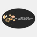 Search for oval gold stickers Glam