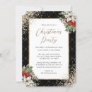 Search for gold seasonal invitations Black
