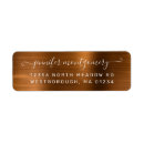 Search for brown return address labels Chic