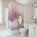 Search for shiny shower curtains Vintage