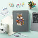 Search for cute cartoon fox stickers Nature