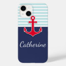 Search for navy and red iphone cases Nautical