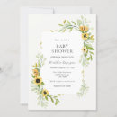 Search for sunflower frame invitations Greenery