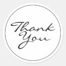 Search for white thank you stickers Simple