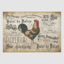 Search for vintage rooster tissue paper Ephemera