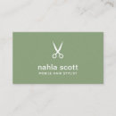 Search for mobile hair stylist business cards Modern
