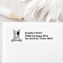 Search for head return address labels Dog