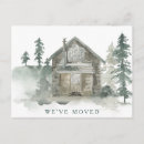 Search for cabins postcards Watercolor