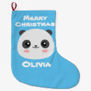 Search for panda christmas stockings Kawaii