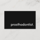 Search for prosthodontist business cards Dental