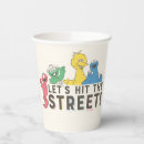 Search for sesame street characters paper cups Toddler