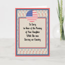 Search for military sympathy cards Service
