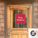 Search for christmas window decals White