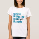 Search for correct tshirts Grammar