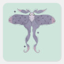 Search for moths square stickers Whimsical