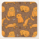 Search for cute cat drawing coasters Cartoon
