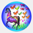 Search for childhood stickers Horse