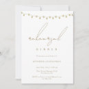 Search for string lights rehearsal dinner invitations Party