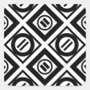 Search for black geometric pattern stickers Modern