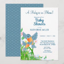 Search for bluebird baby shower invitations For her
