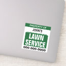 Search for maintenance stickers Landscaping