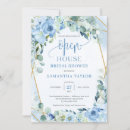 Search for eucalyptus geometric bridal shower invitations Floral