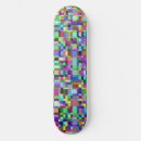 Search for abstract squares skateboards Colourful