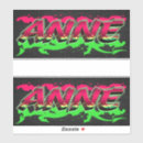 Search for anne stickers Birthday