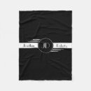 Search for art deco blankets Monogrammed