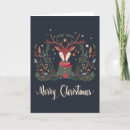 Search for deer christmas cards Modern