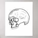 Search for skulls art Black