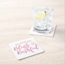 Search for bridesmaid coasters Blush